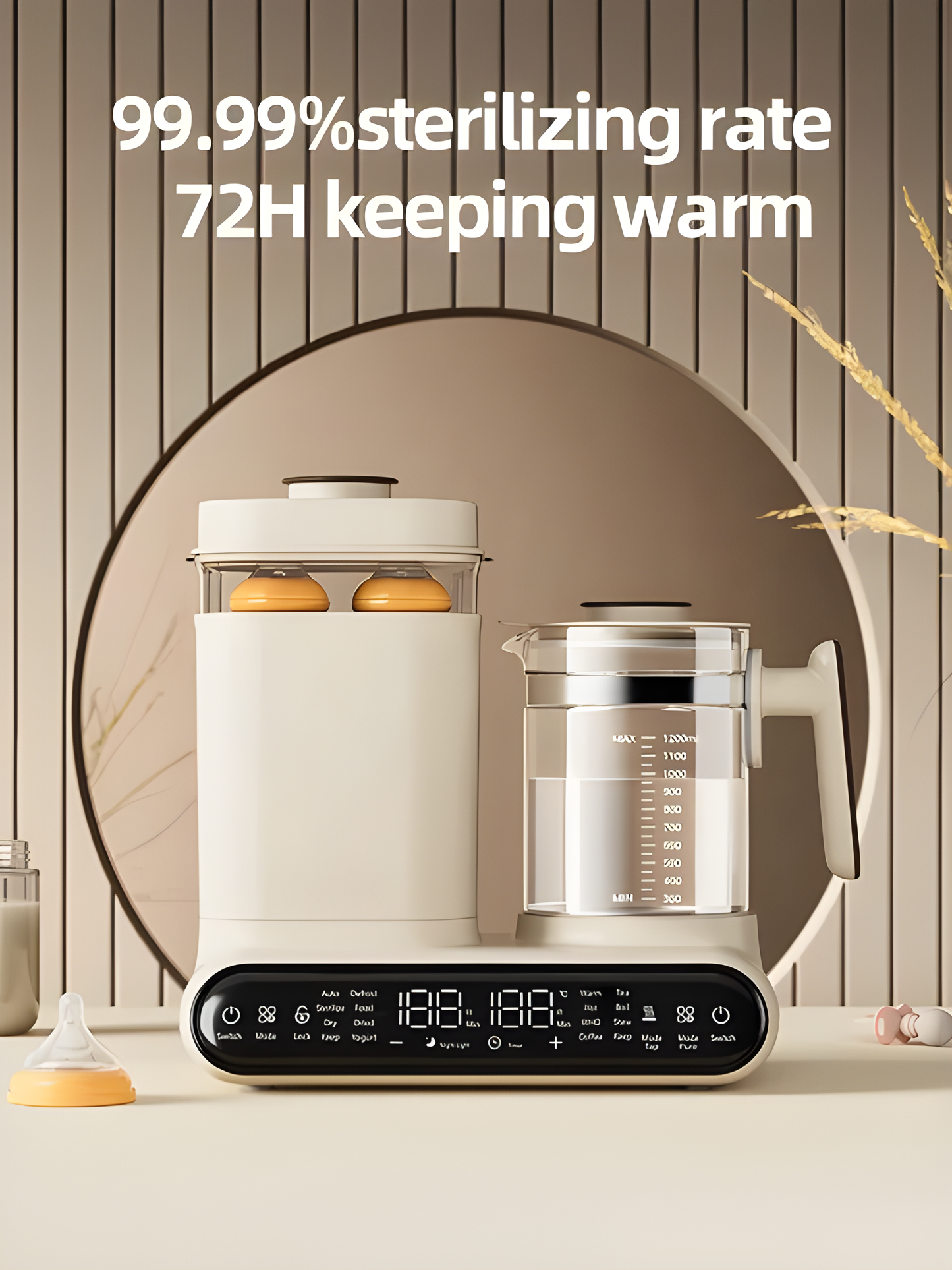 6-in-1 Smart Kettle and Sterilizing Dryer